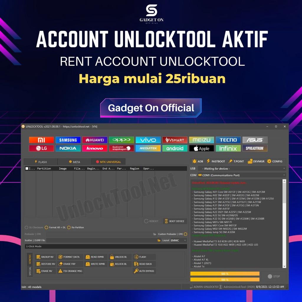 Sewa Unlocktol Server 2